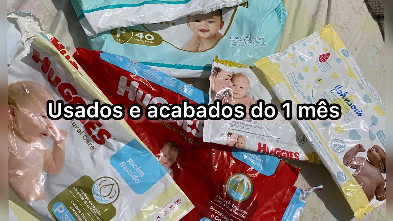 O QUE UM BEBÊ RECÉM-NASCIDO USA?