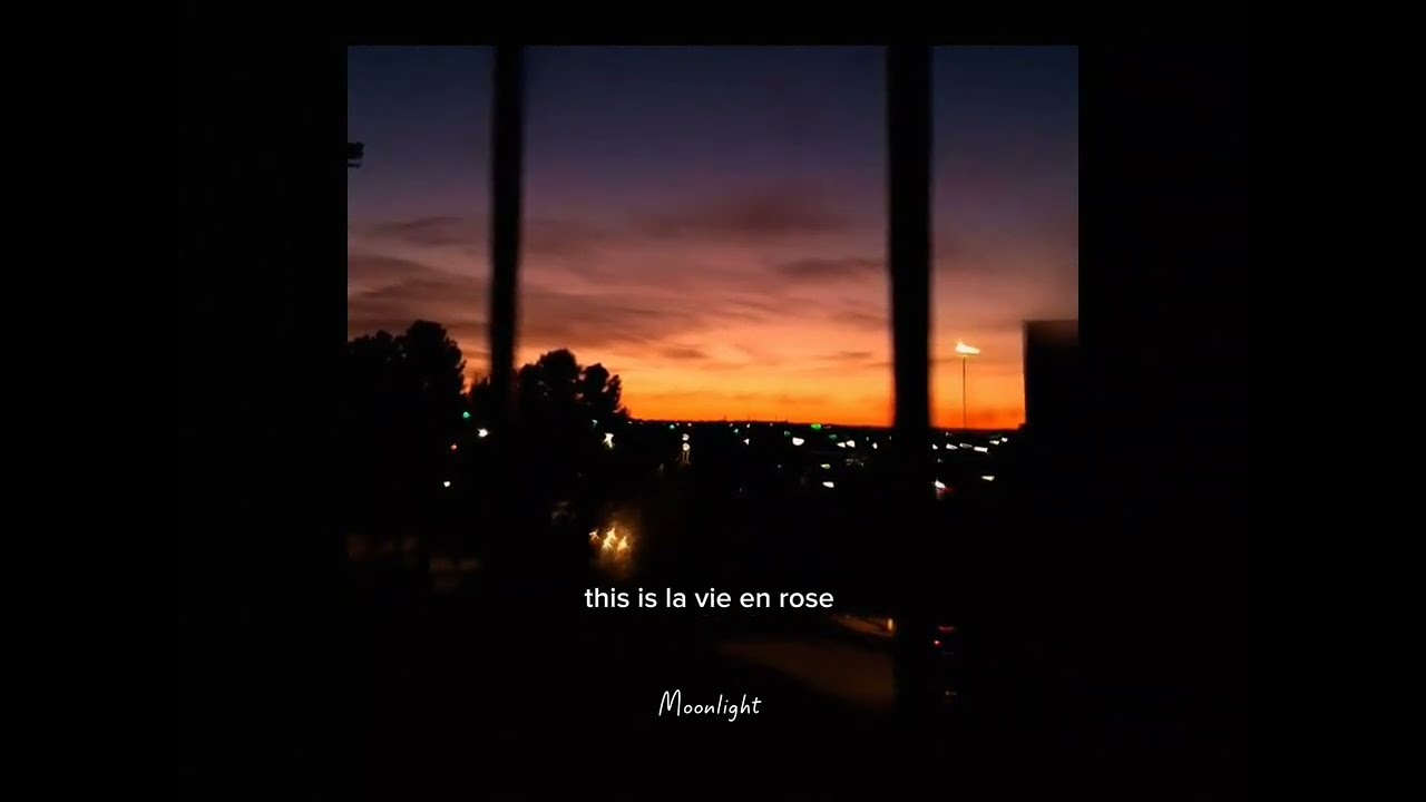 Edith Piaf -La vie en rose cover-   from my window