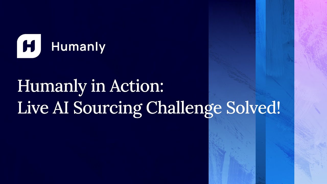 Humanly AI Product Showcase at SourceCon 2024