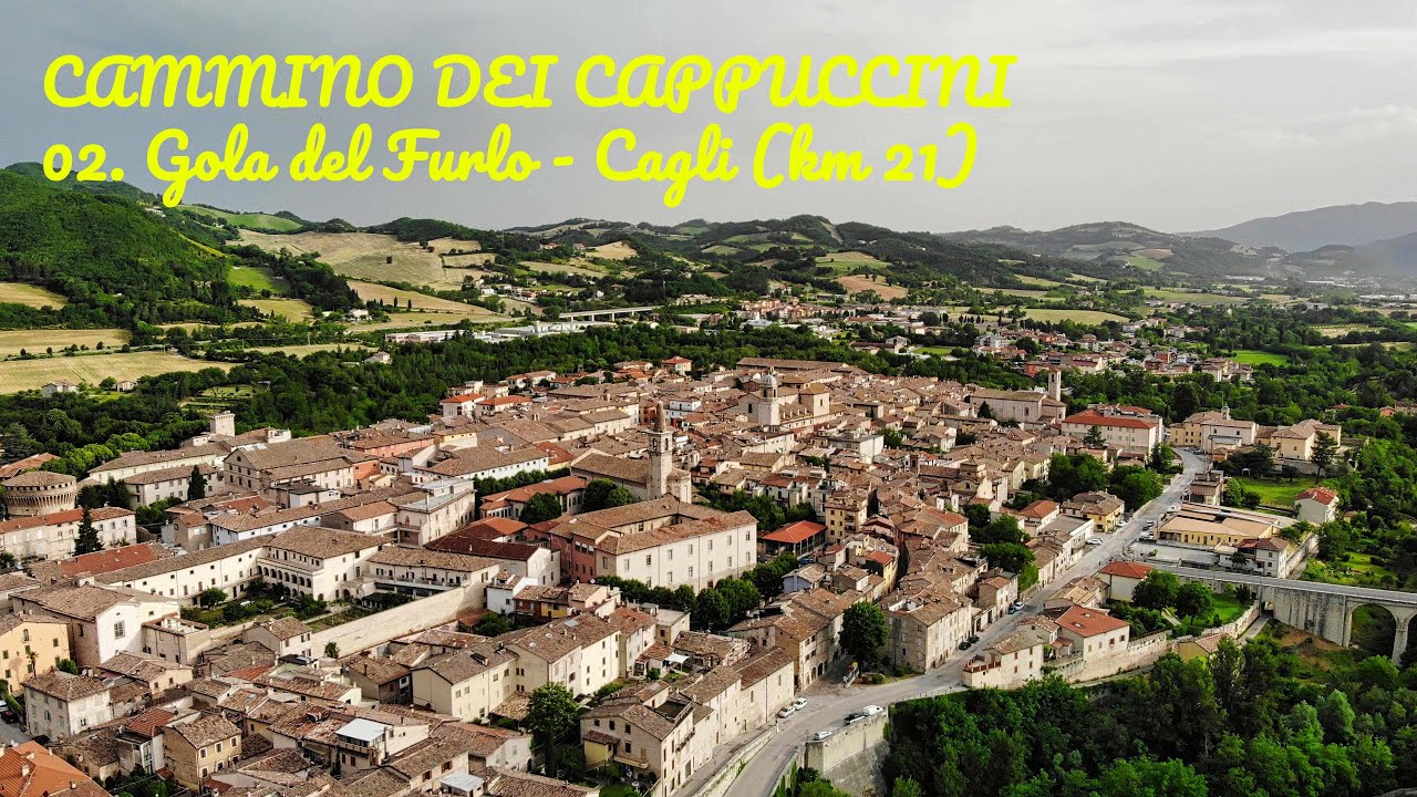 CAMMINO DEI CAPPUCCINI - 02. Gola del Furlo - Cagli (km 21)