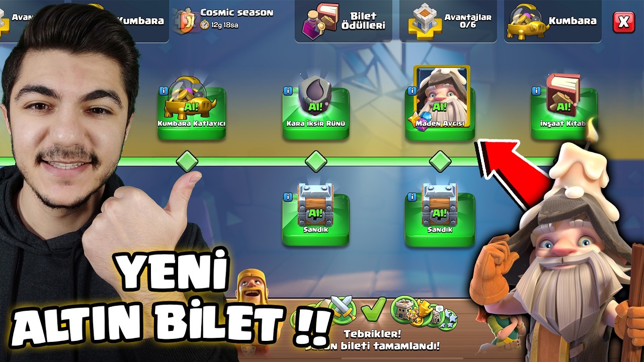 YENİ GÜNCELLEME GELİYOR !! YENİ BİLET SİSTEMİ CEVHER DÖNÜŞTÜRÜCÜSÜ !! - Clash Of Clans