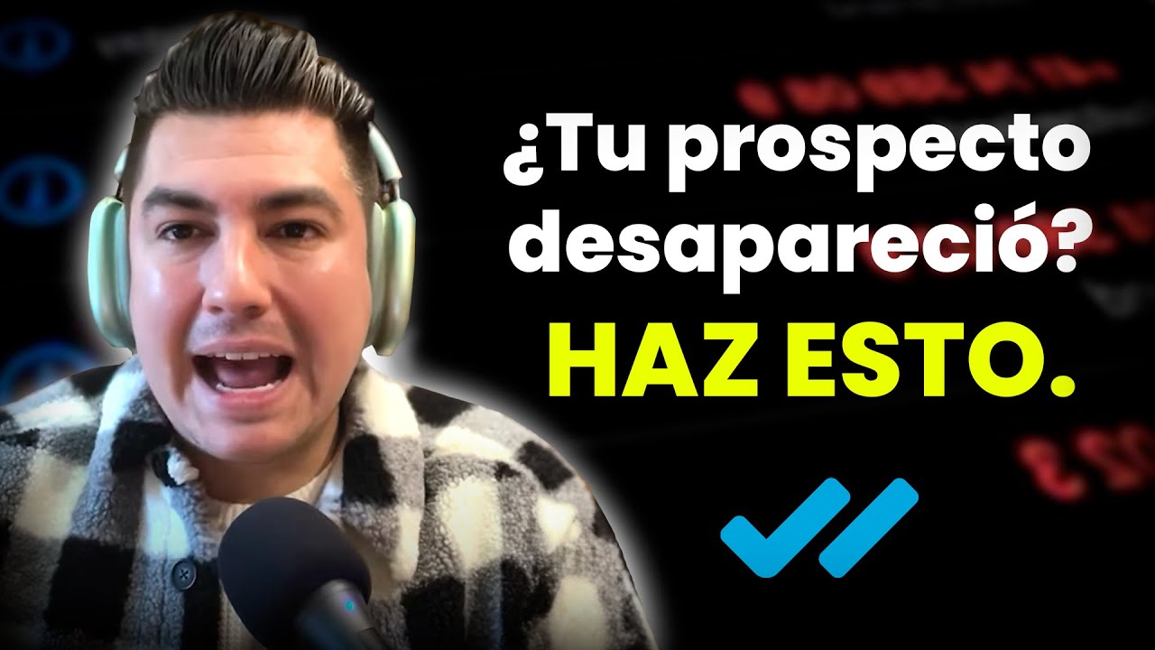 ¿Qué hacer si mi prospecto NO ME RESPONDE? [8 de cada 10 lo hará con esta técnica]