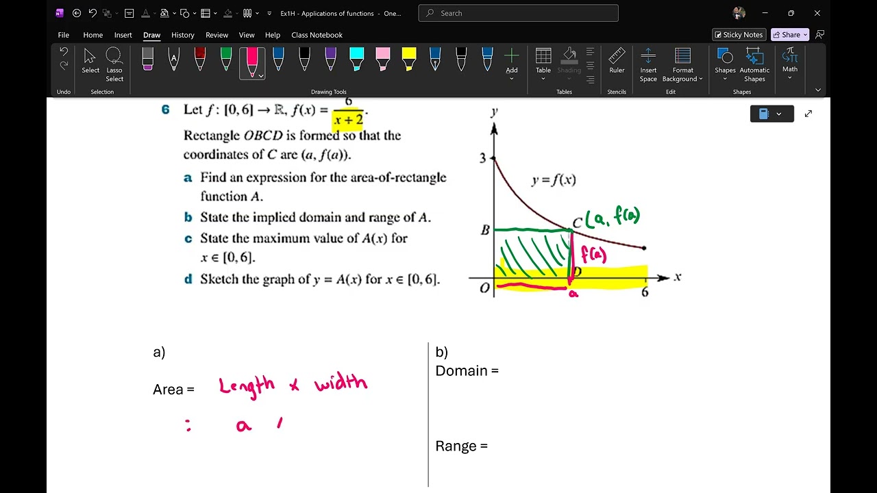 Y12 Ex1H applications class video