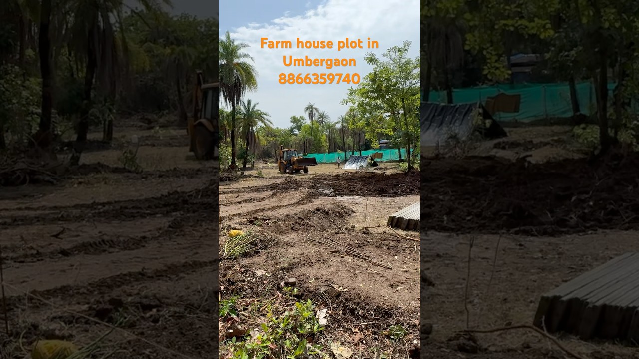 Farm house plot in Umbergaon 8866359740