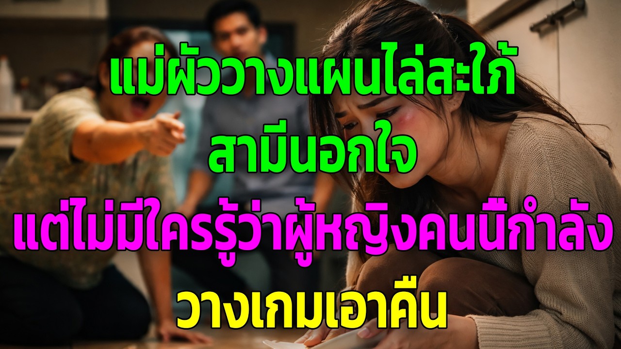 แม่ผัววางแผนไล่สะใภ้ สามีนอกใจ แต่ไม่มีใครรู้ว่าผู้หญิงคนนี้กำลังวางเกมเอาคืน