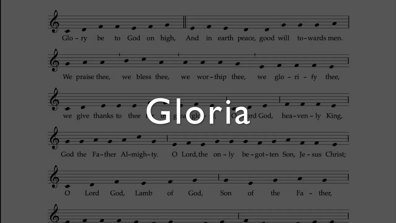 Merbecke Creed and Gloria