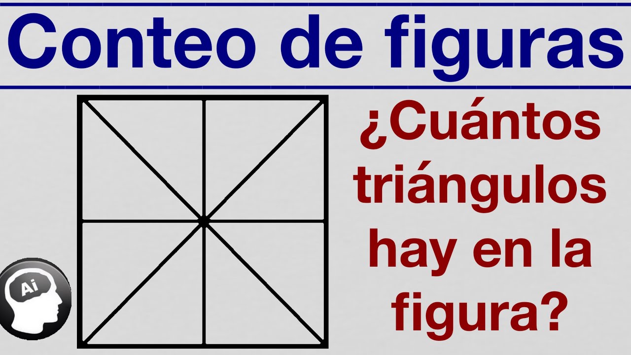 Conteo de triangulos sin formulas ejercicios resueltos