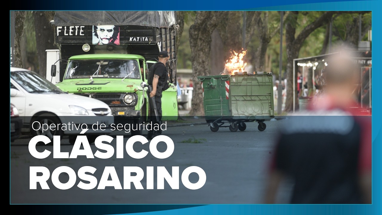 CLÁSICO ROSARINO: ANÁLISIS y CONFERENCIA DEL OPERATIVO DE SEGURIDAD