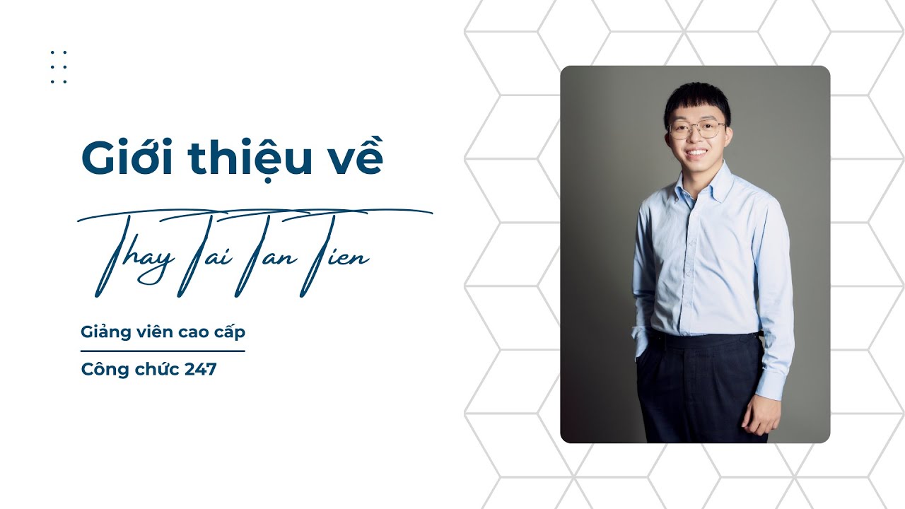Thầy Tài Tân Tiến luyện thi công chức online là ai?