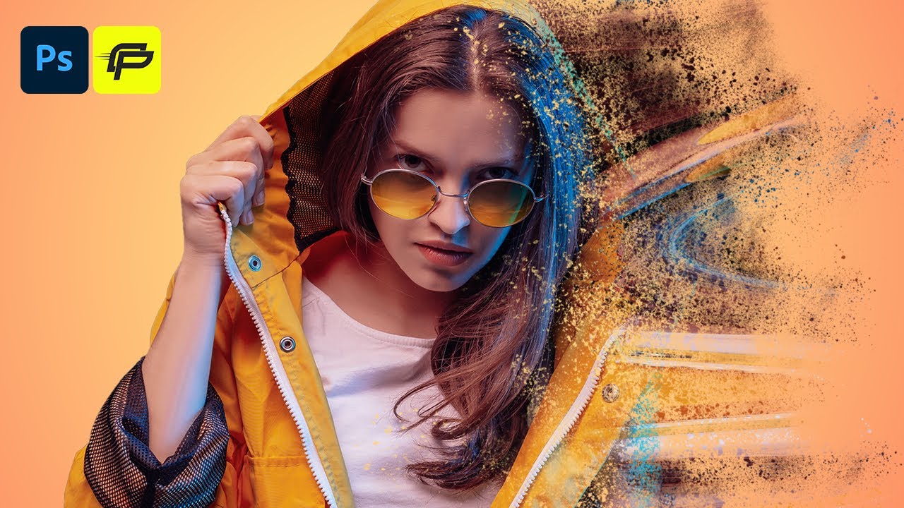 Photoshop Tutorial: How to make Particle Dispersion Effect in Photoshop | Easy & Quick Tutorial