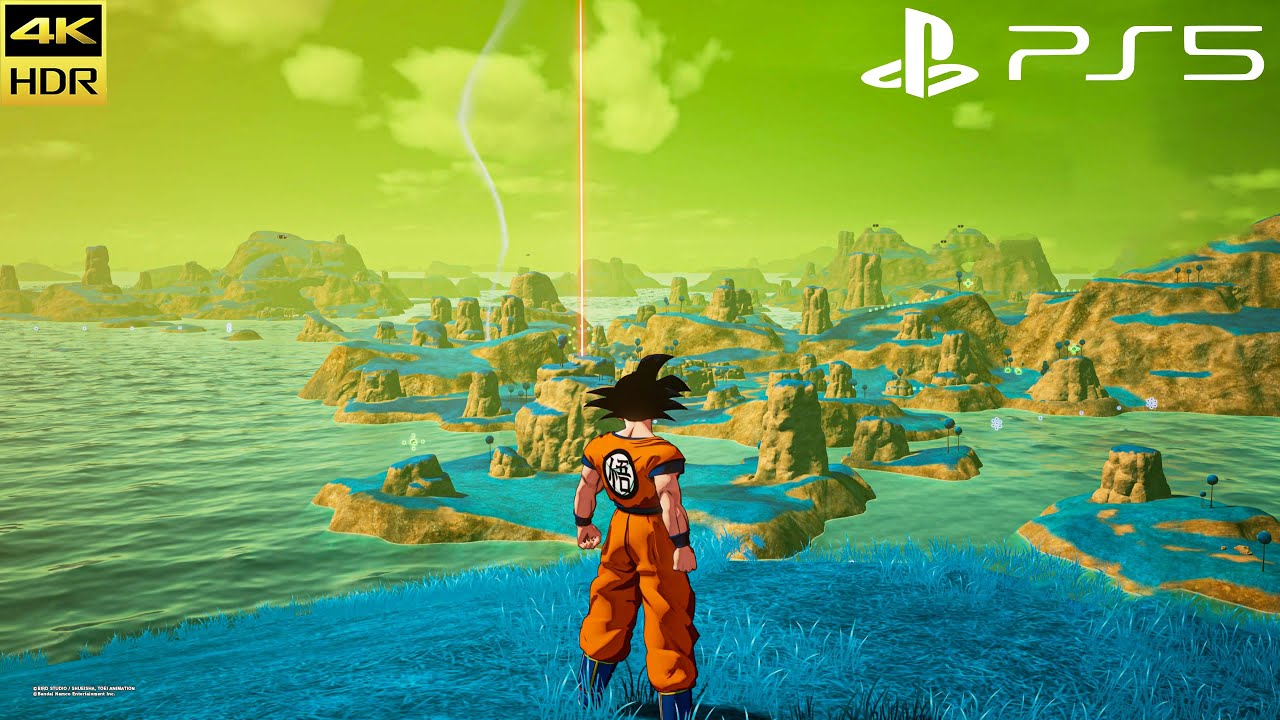 Dragon Ball Z: Kakarot (PS5) Planet Namek Goku Gameplay 4K 60FPS HDR