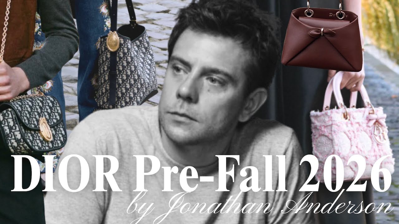 Новые сумки Dior из коллекции Pre-Fall 2026 🔥: Dior M&eacute;daillon, Dior Cigale, Dior Crunchy и другие.