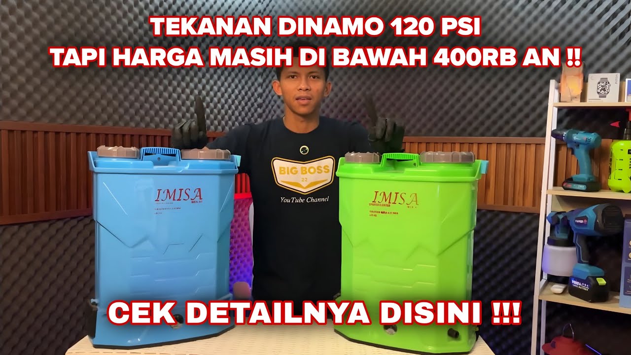 Review Langkap Sprayer Terbaru IMISA 120psi 