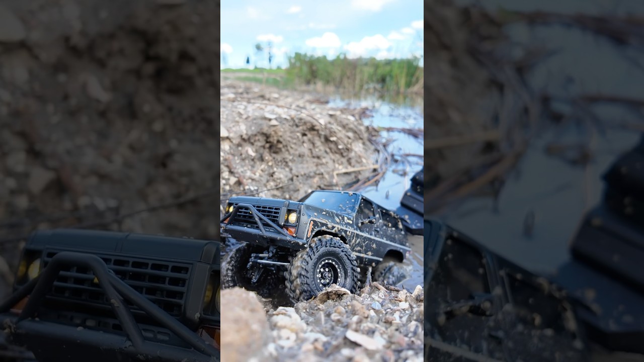 ⚠️ I&rsquo;m stuck pretty bad this time! FMS Chevy K5 #shorts #trending #rccar #offroad #fmsmodel #fairrc