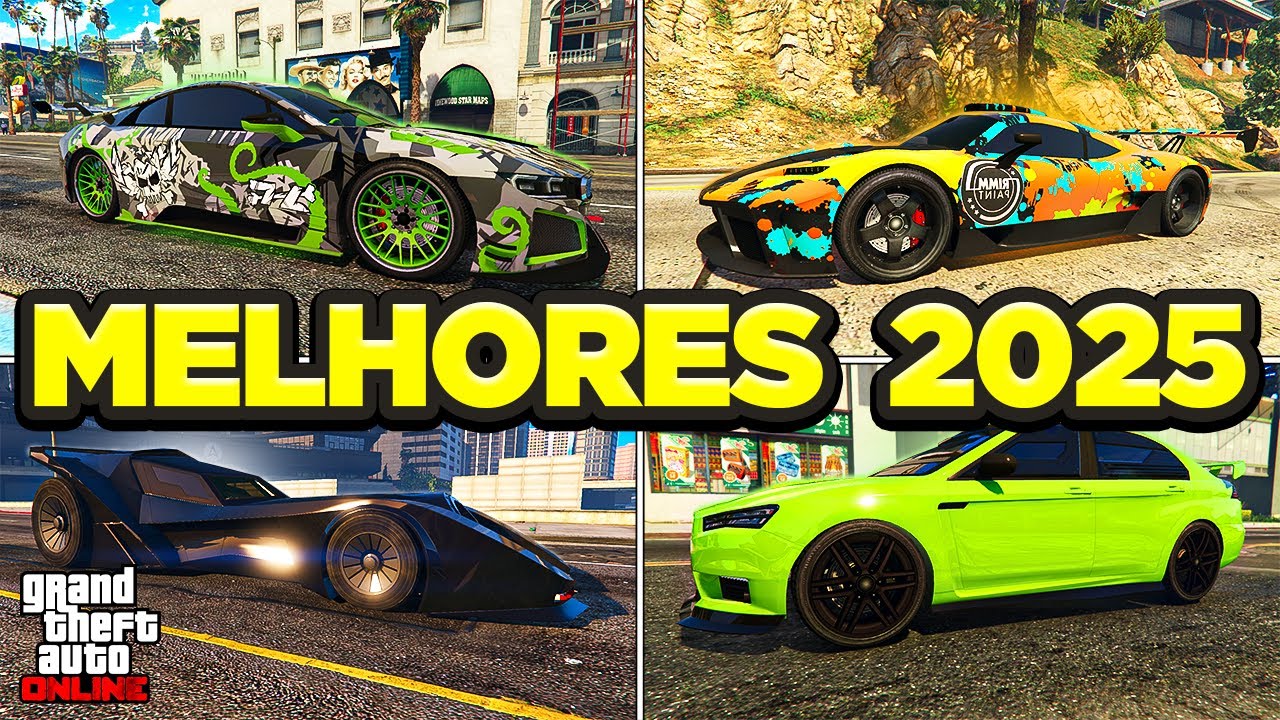 OS 10 MELHORES CARROS QUE TODO JOGADOR DE GTA 5 ONLINE DEVE TER!