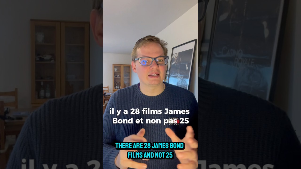 En 2025 je vous fais découvrir les 28 films James Bond