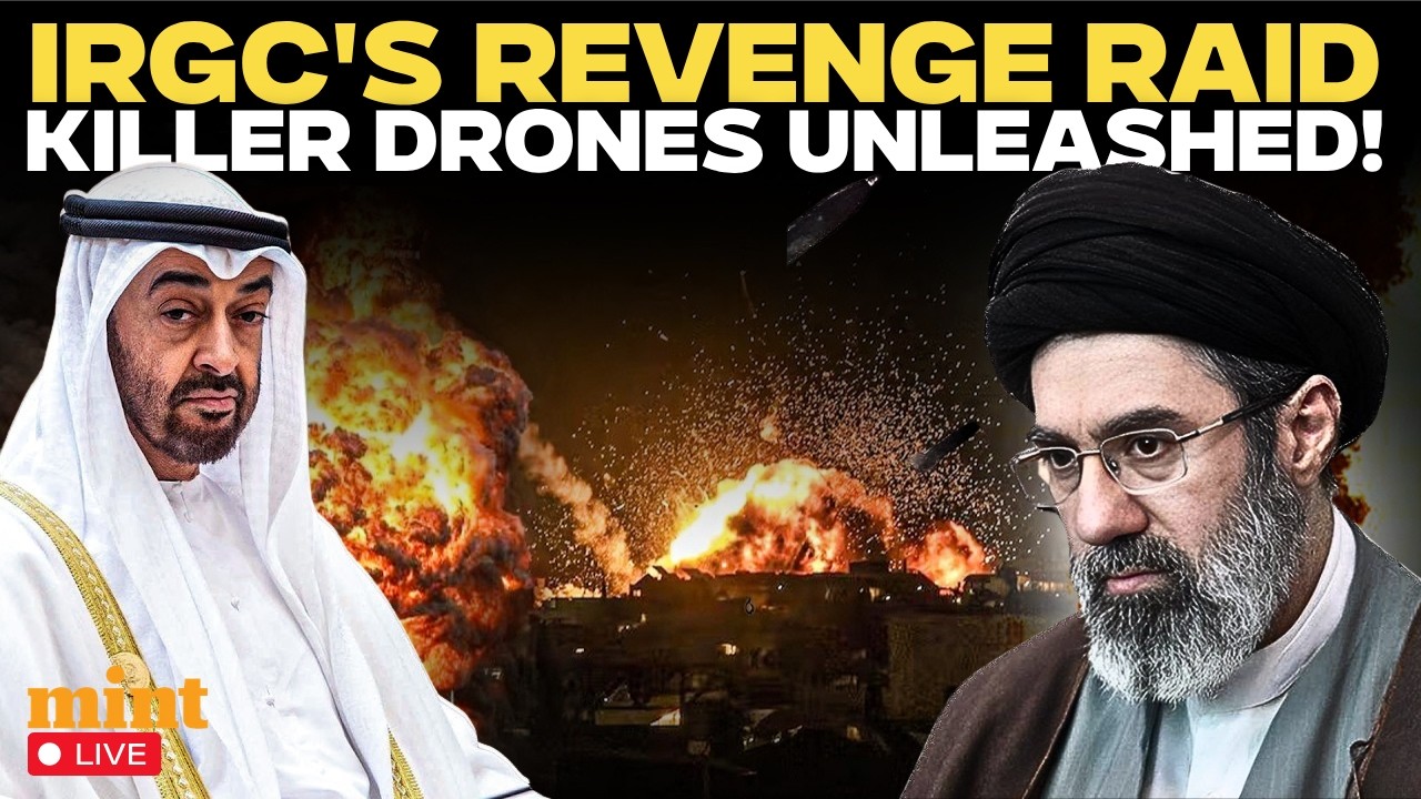 US Iran War LIVE: UAE Under Attack? Iran Strikes Al-Minhad Bases In UAE | US Bases Under Attack