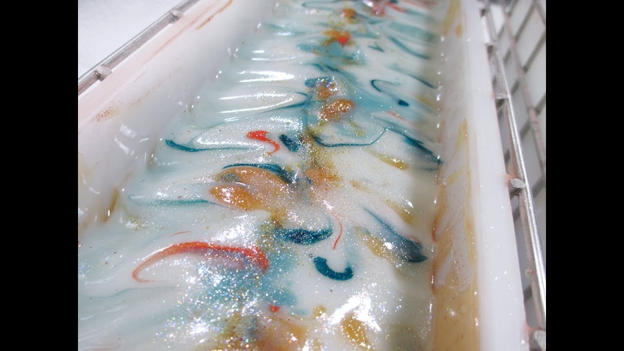 Making Yuzu Garden Cold Process Soap - Design Fails