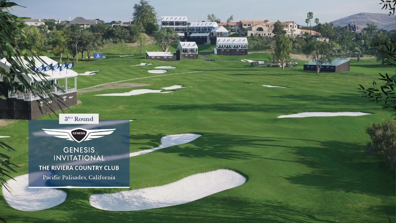 PGA Tour Career Mode 3rd Round At Riviera Country Club