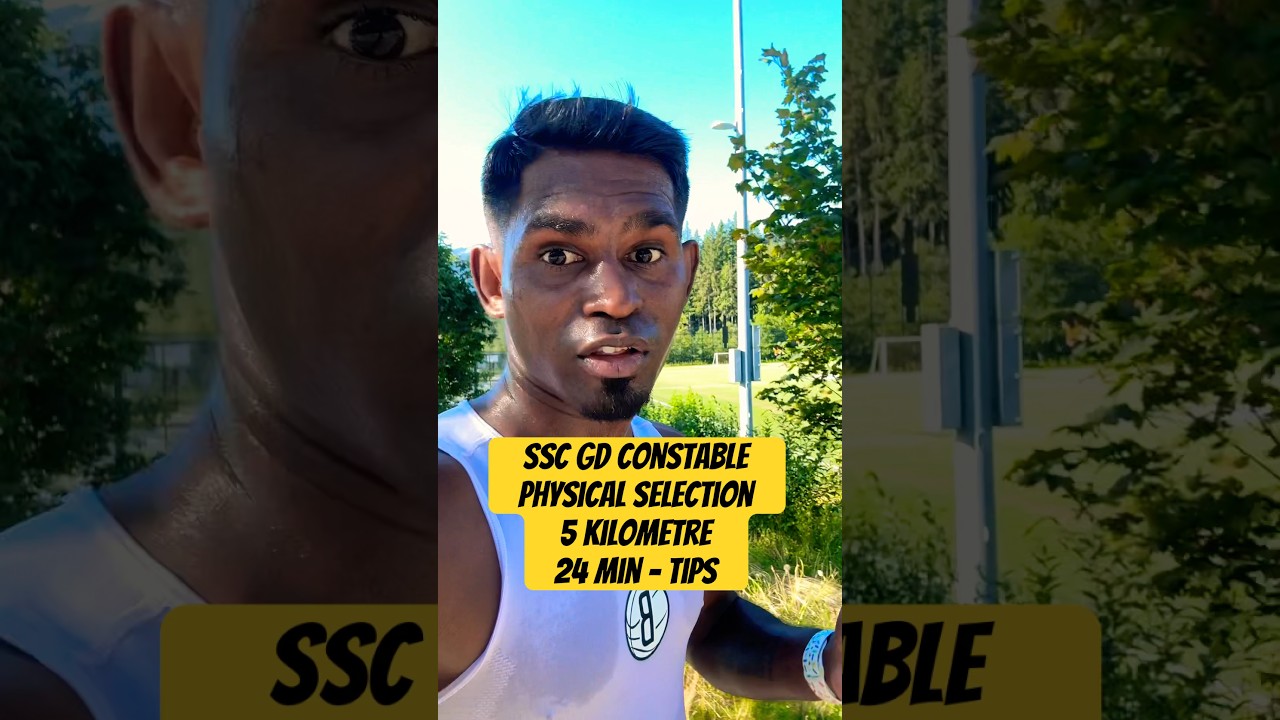 SSC GD constable Physical selection5 kilometre24 min - tips #coachmathi #motivation #sscresult