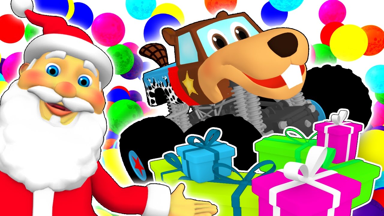 SUPER CIRCUS 3D Christmas Party | Children's Christmas Song, Busy Beavers Xmas Ball Pit Show & More
