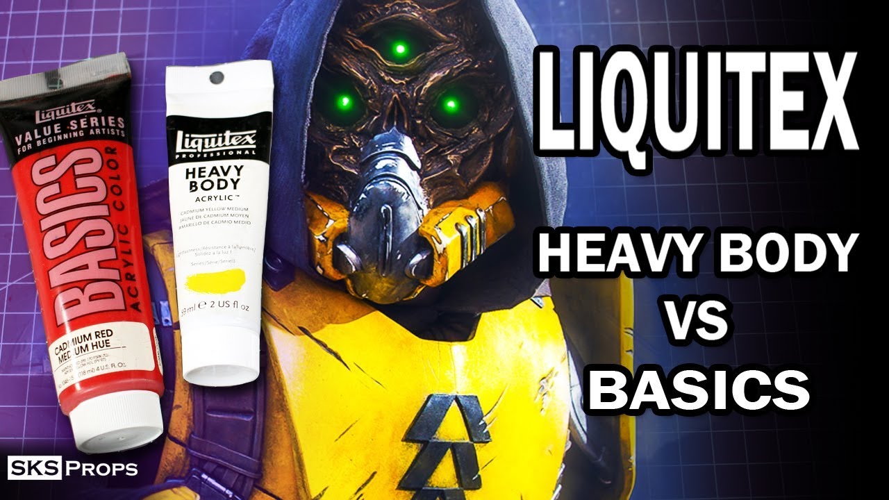 Liquitex Heavy Body против Basic: что я использую в своих костюмах и реквизитах и ​​почему