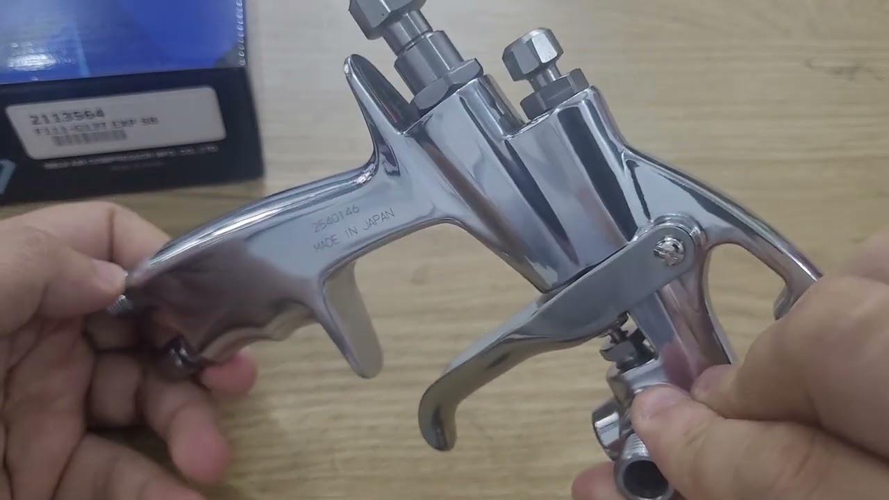 Súng phun sơn Meiji F111-G13T. Spray gun Meiji F111-G13T. Meiji gun