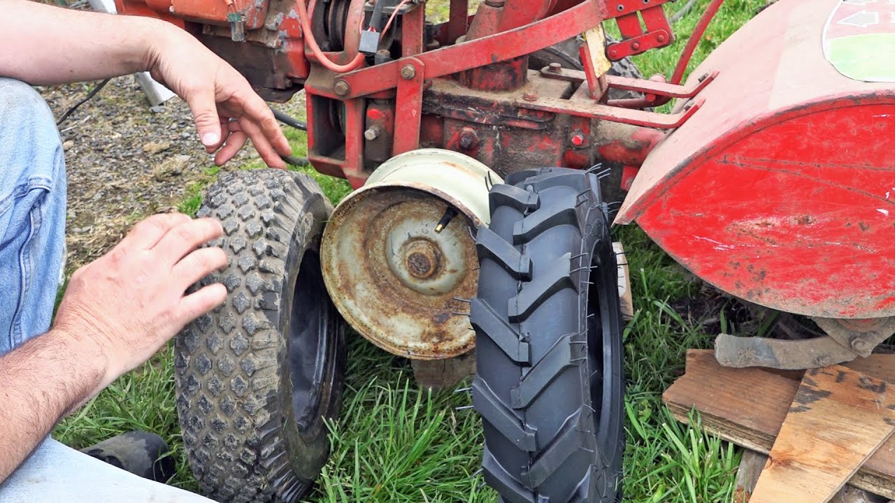 Как заменить шины, не снимая диски — Troy-Bilt Horse Tiller