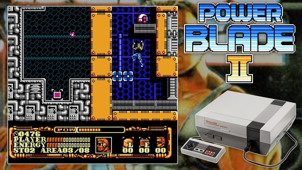 🎮 POWER BLADE 2 (Nintendo NES) 🪃  Aussi BON que le 1er ❓