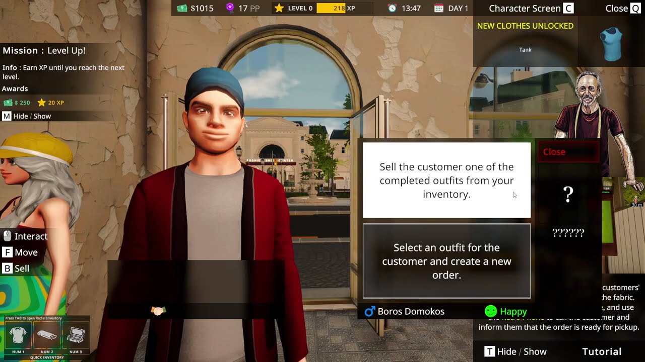 Tailor Simulator First Look No Commentary