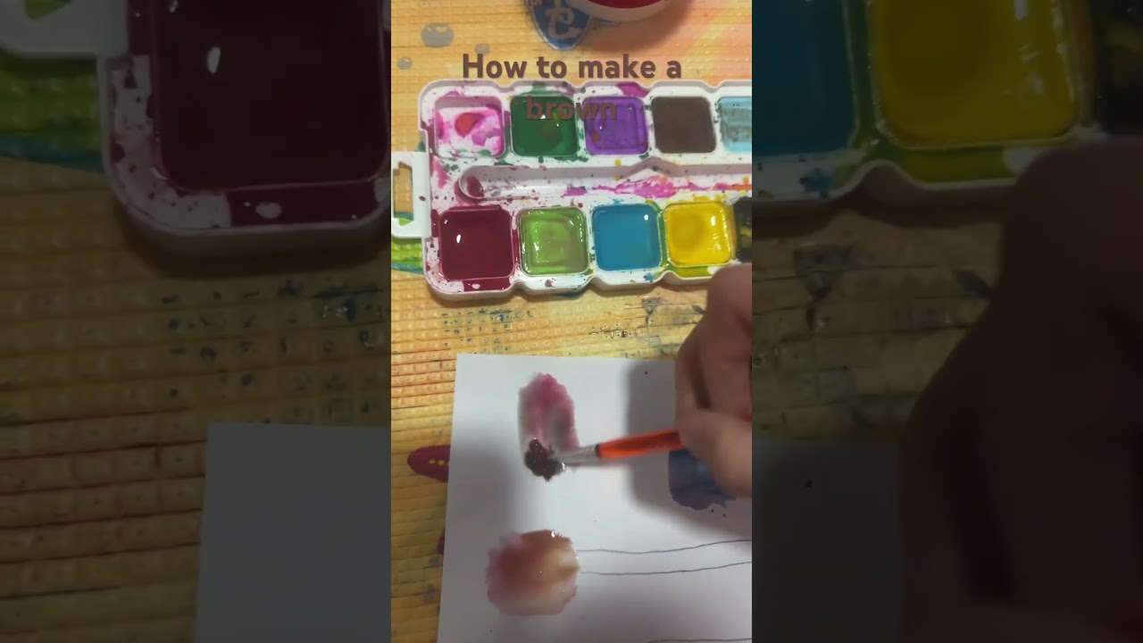 How to make a brown