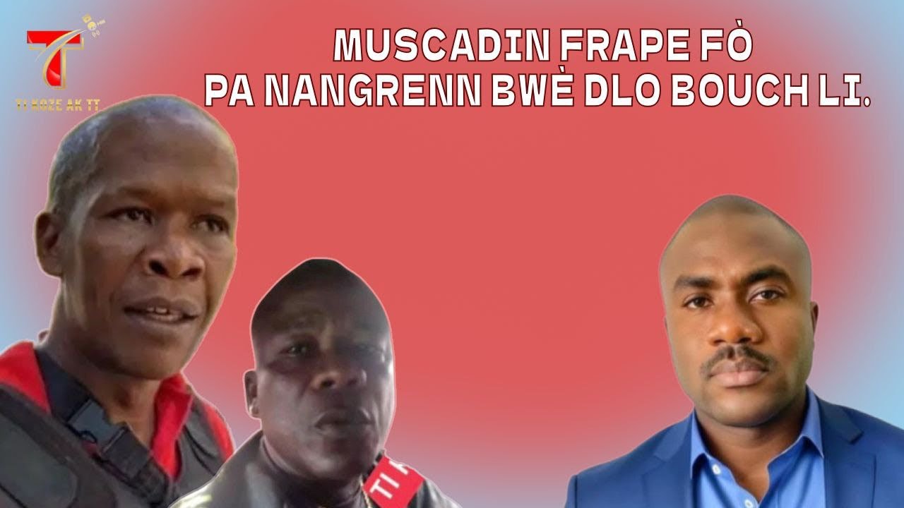 Komisè Muscadin fè pi gwo kou pou ane a, chèf sa a tonbe, Komisè a pale, li voye yon mesaj klè ale !