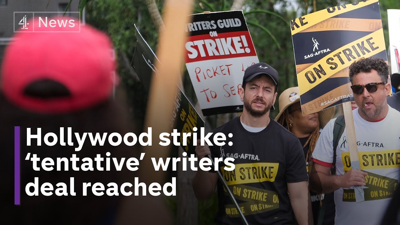 Tentative deal struck to end the Hollywood writers strike