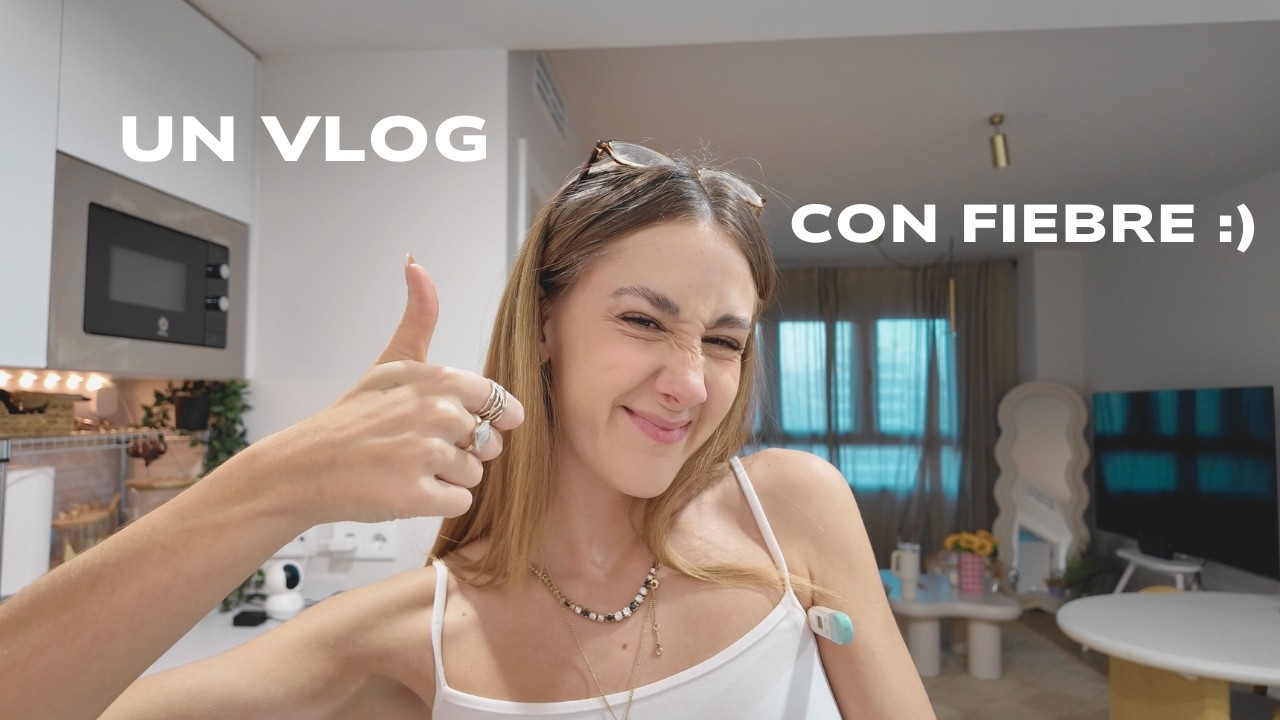 Vivir sola no es tan divertido si estas mala :(