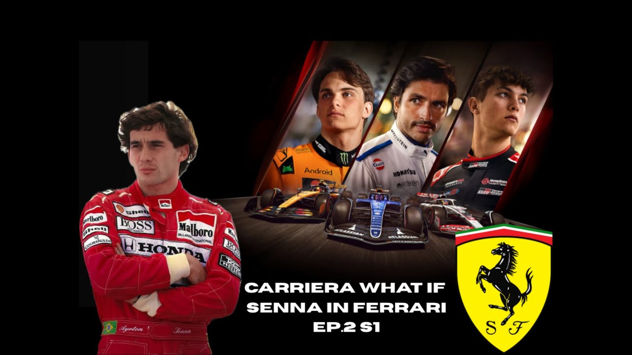 F1 25 CARRIERA WHAT IF AYRTON SENNA IN FERRARI EP.2 S1