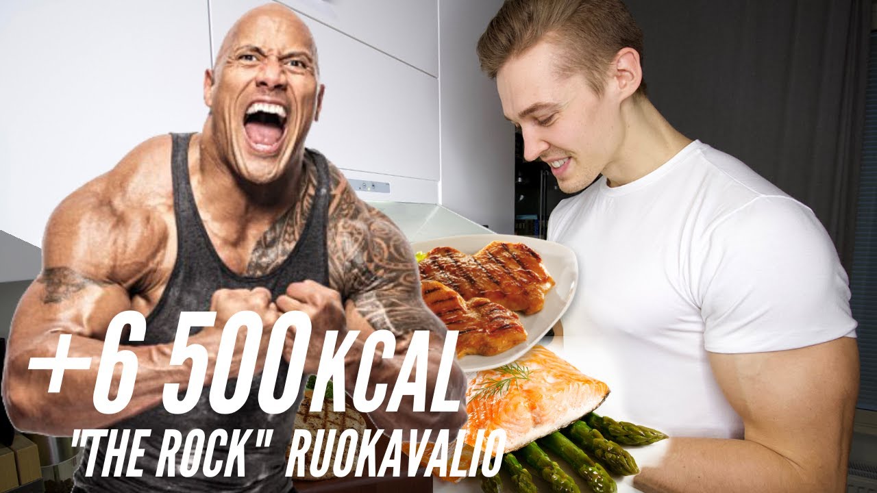 Söin vuorokauden kuten Dwayne 