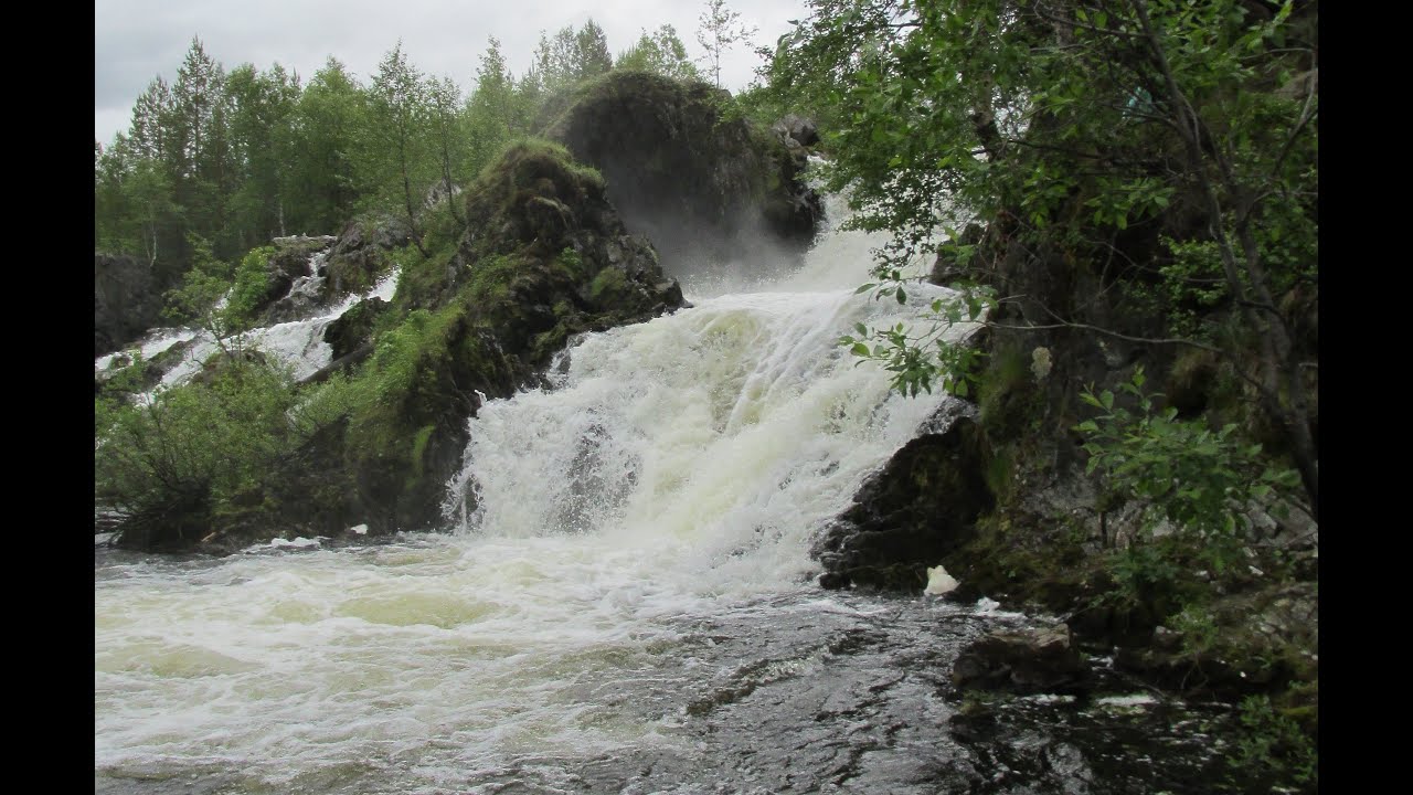 ВОДОПАД   ШУОНИЙОКИ. 2019г ( SHUONIJOKI WATERFALL. 2019 )
