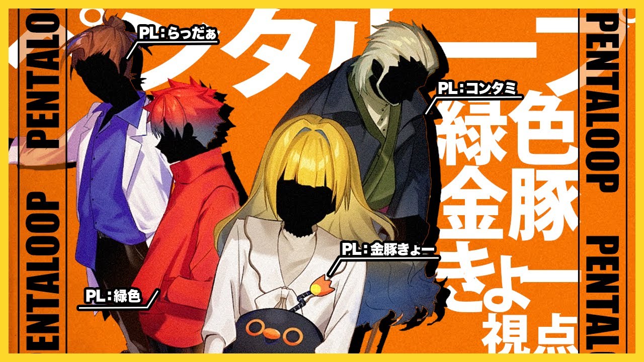 記憶を失った俺達4人の中に人を〇した奴がいるらしい【ペンタループ/マダミス】
