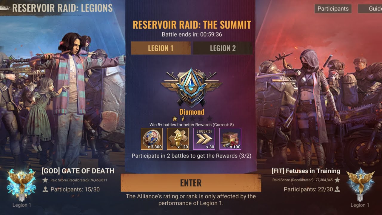 State of Survival Reservoir Raid GOD vs FiT