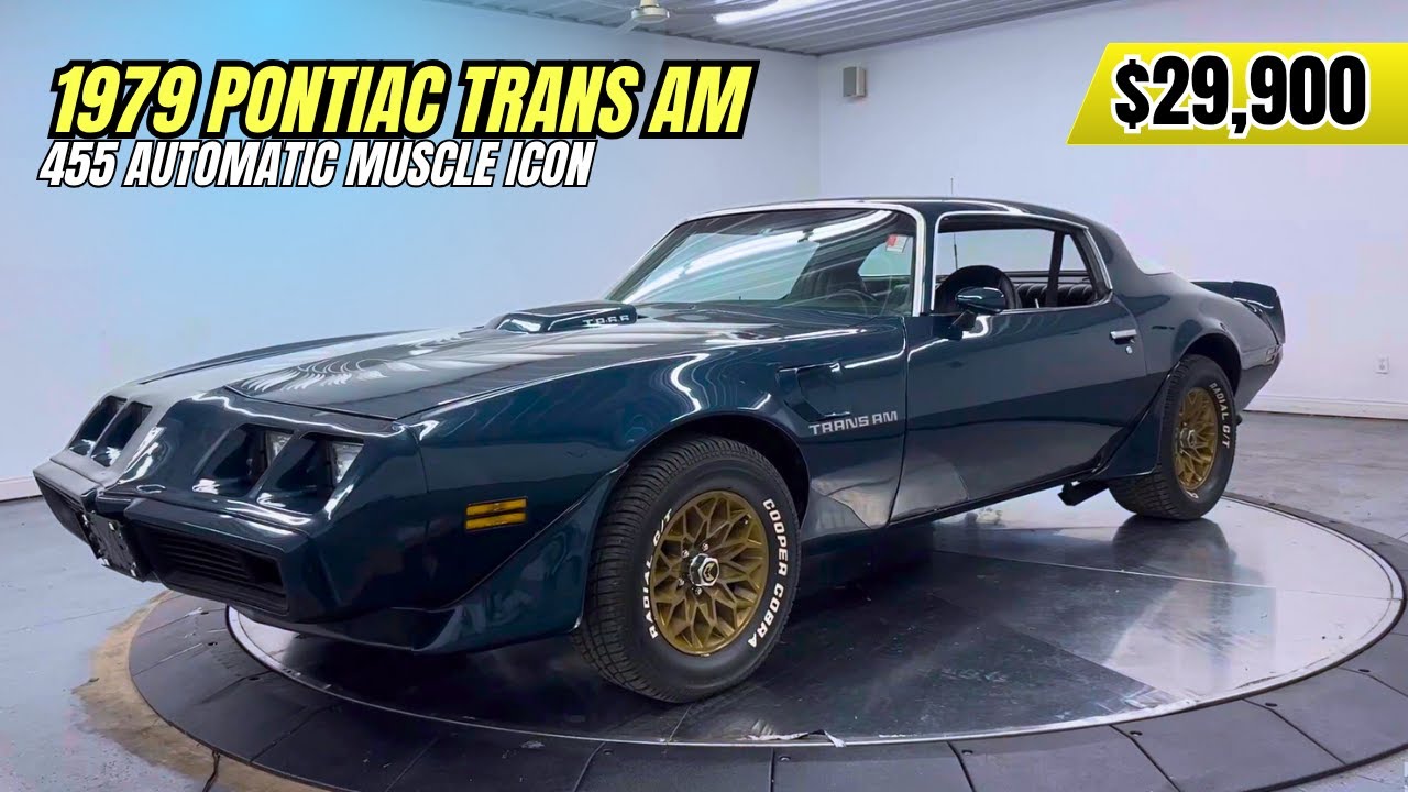 Pontiac Trans Am 1979 года – 455 Automatic Muscle Icon | Классический автомобиль на продажу