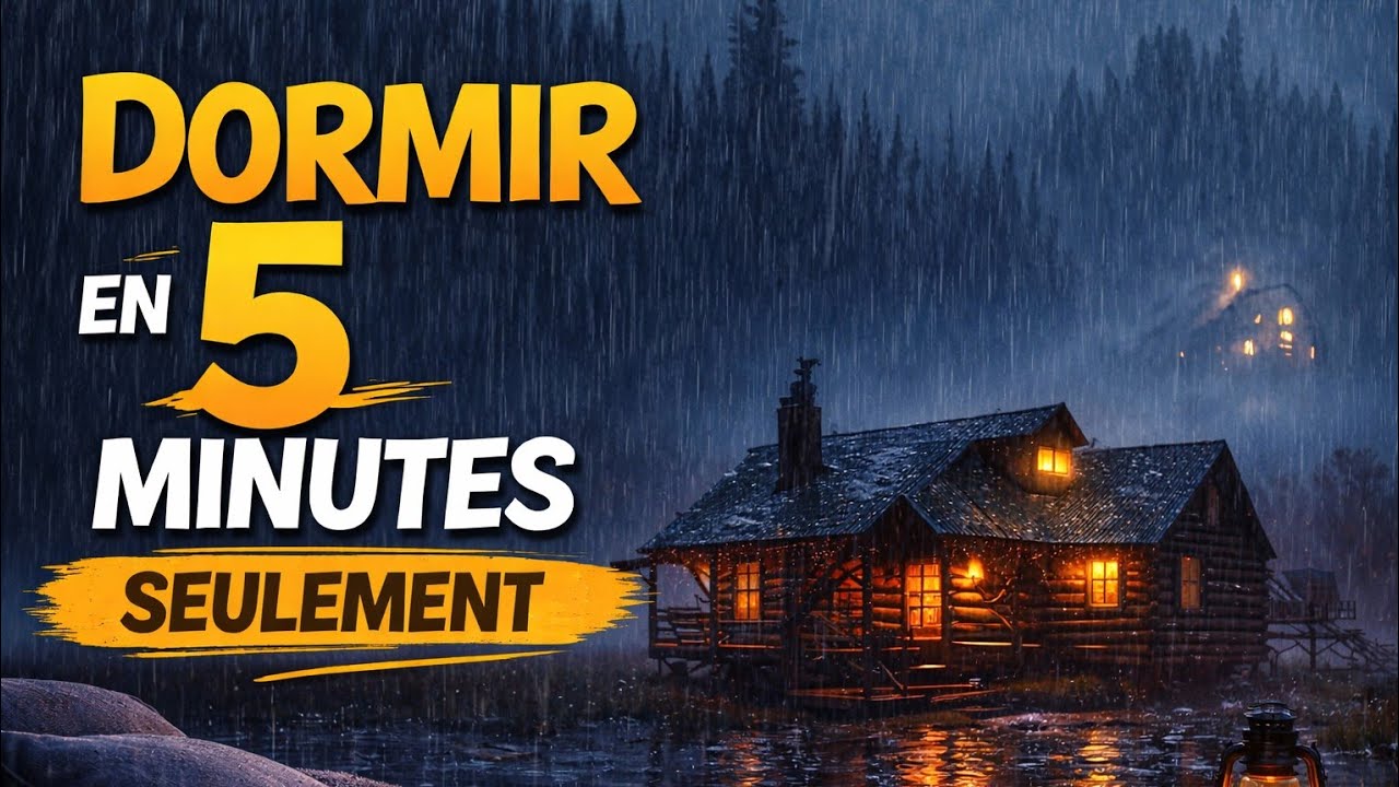 Pluie Et Orages Pour Dormir Profondément ⛈️🌚