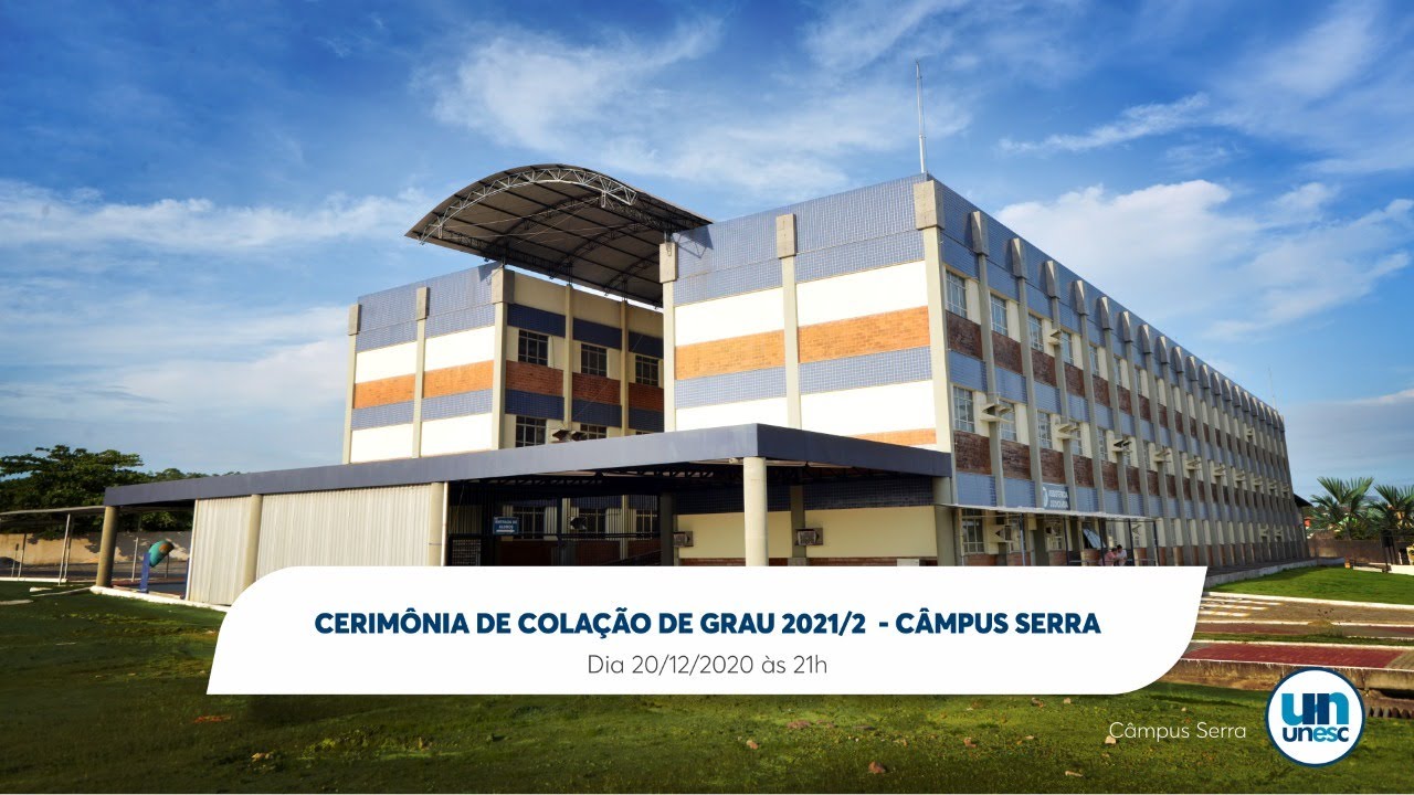 Cerimônia de Colação de Grau 2021/2 - Direito (Turma - A) UNESC - Câmpus Serra