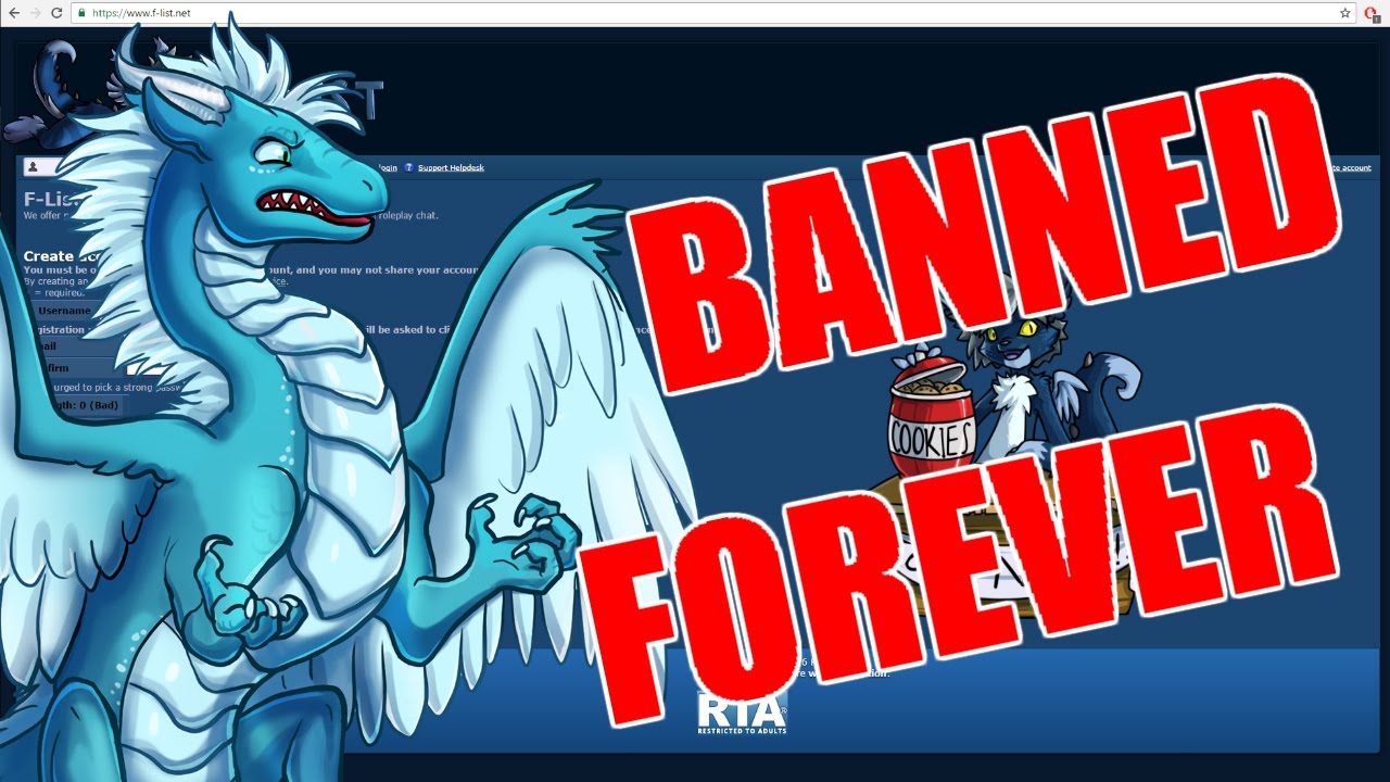 HOW TO GET BANNED FROM F-LIST