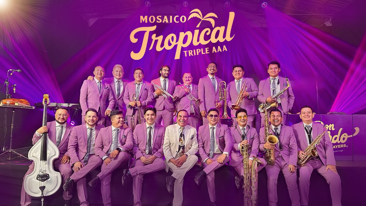 DON MEDARDO Y SUS PLAYERS - MOSAICO TROPICAL AAA - AL CALOR DE LA CUMBIA - AGUACERITO - AGÜITA DE CU