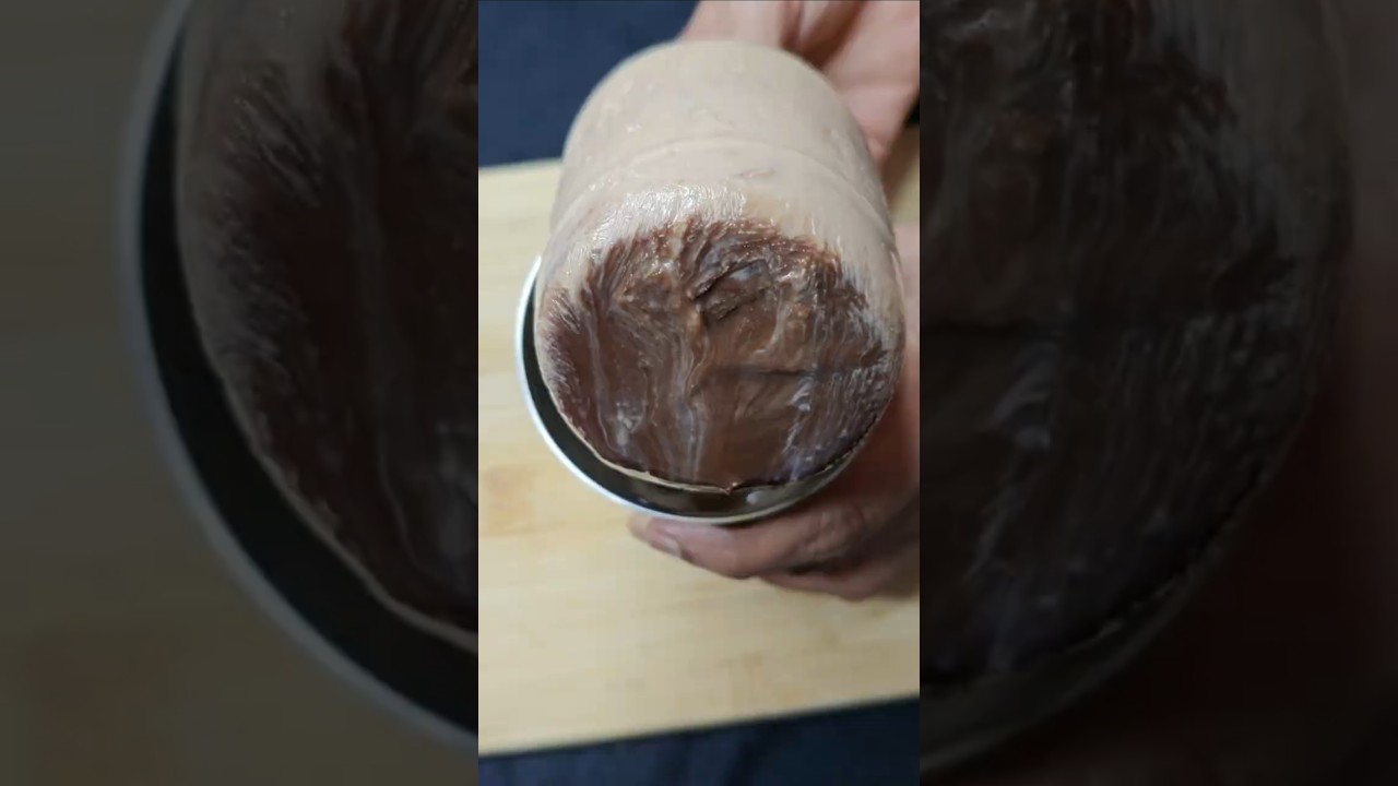 2 Ingredients Chocolate Syrup Kulfi | No Cook Dessert | #chocolatekulfi #kulfi #summershorts