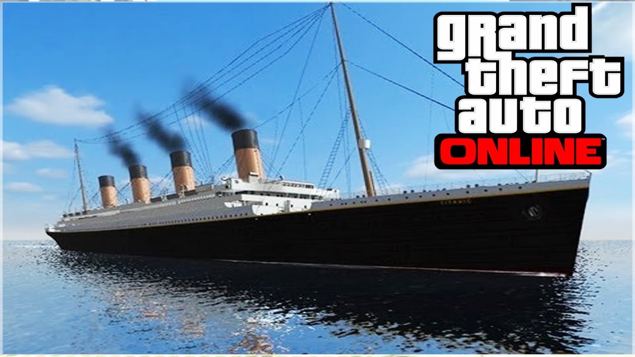TITANIC found on GTA 5? (GTA 5 Funny Moments)