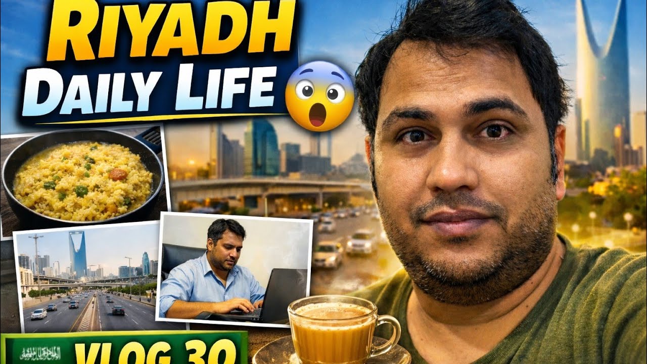 Saudi Arabia Daily Vlog 30 🇸🇦 | Khichdi Breakfast + Riyadh Office Routine | Indian Life in Saudi
