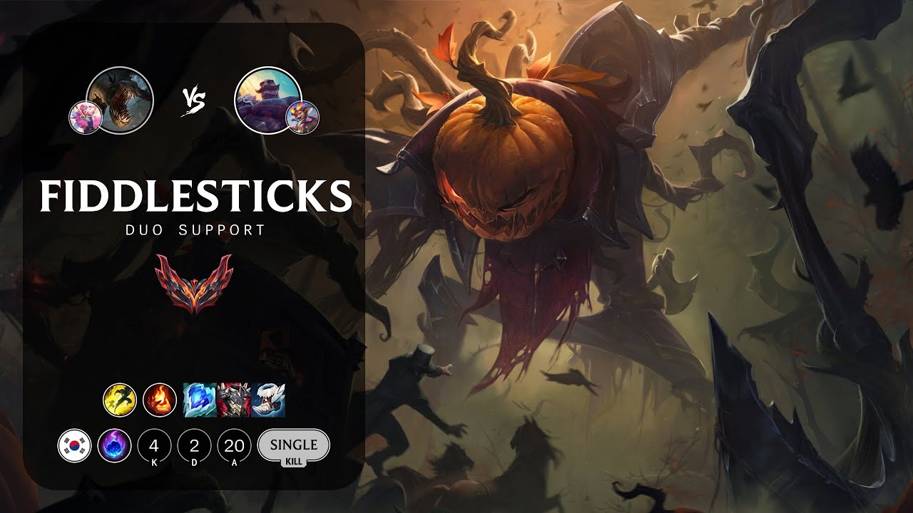 Fiddlesticks Support vs Braum - KR Grandmaster Patch 14.2
