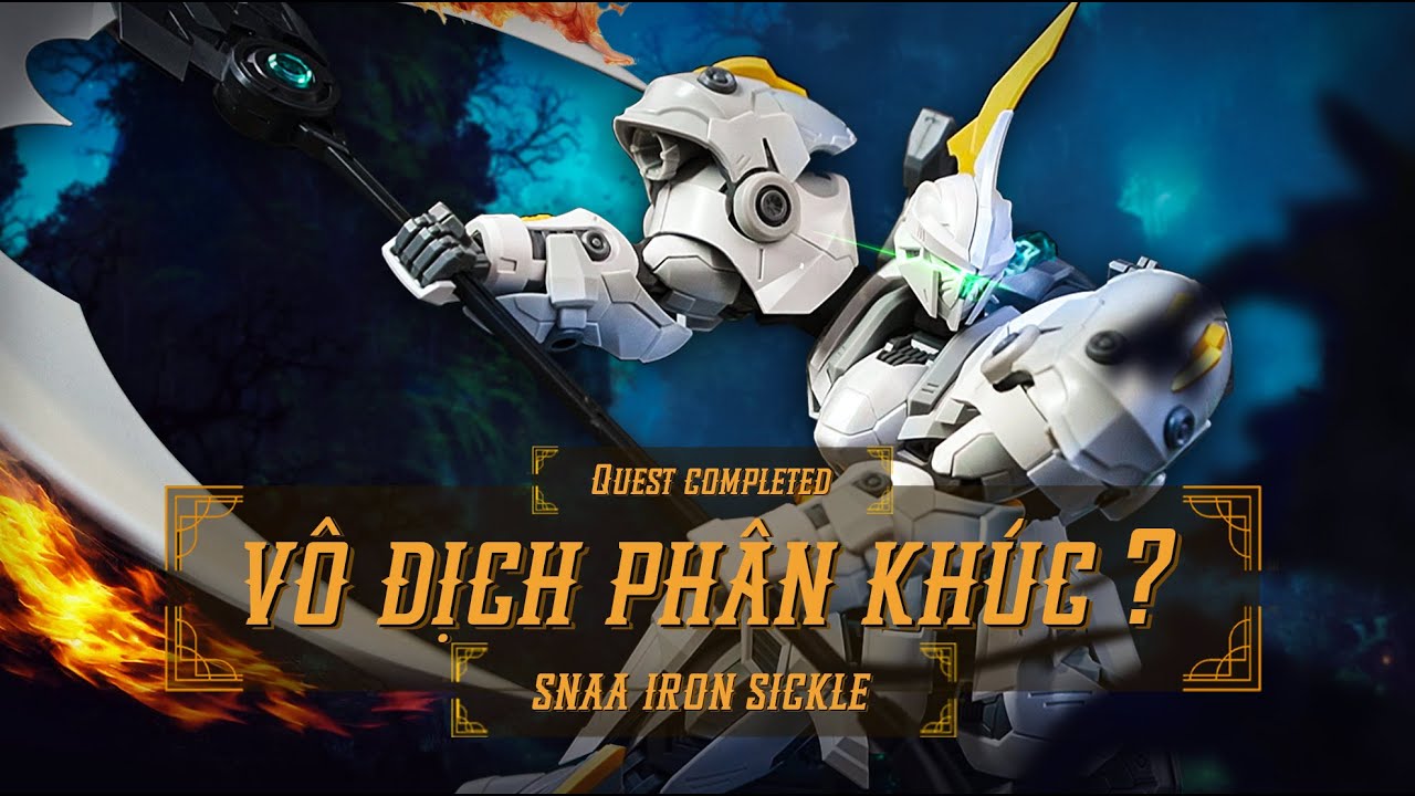 TỐT NHẤT PHÂN KHÚC ? l Review Mô Hình Iron Sickle Hãng SNAA l Gunpla Debut VN