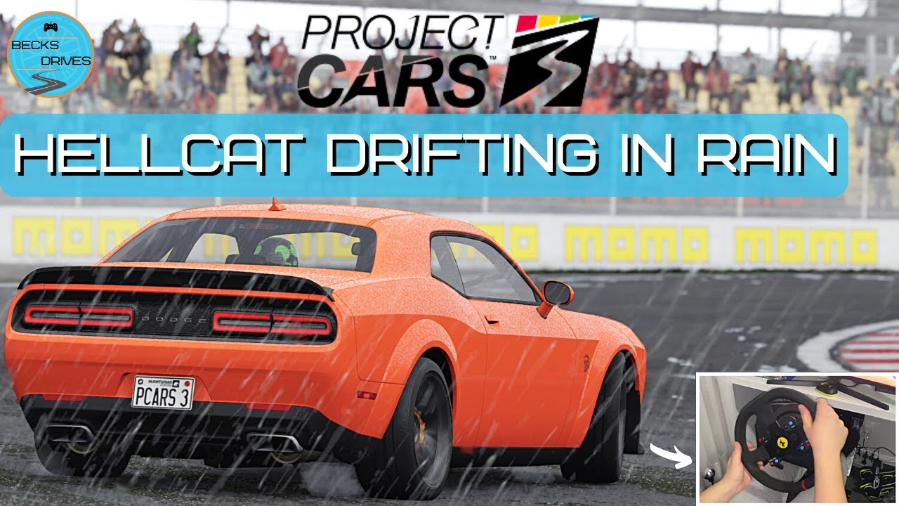 Project CARS 3 Drifting - Hellcat Redeye with Thrustmaster T300 Steering Wheel - PC Gameplay 1440p60